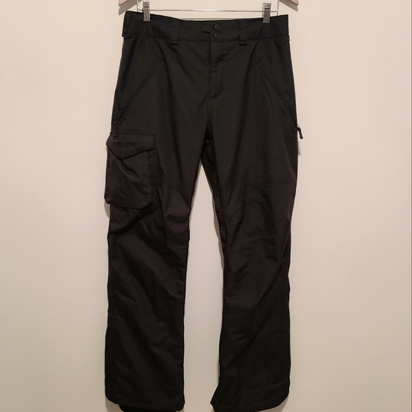 Burton Pants Burton Living Lining Outdoor Snow Cargo Pants Black